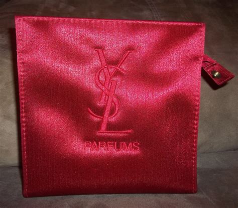 ysl red makeup bag